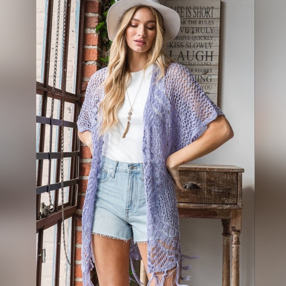 NWOT Kimono/Bathing Suit Cover Up